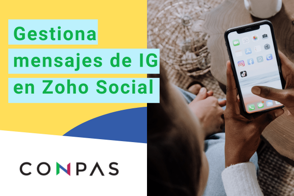 gestiona mensajes de instagram desde zoho social