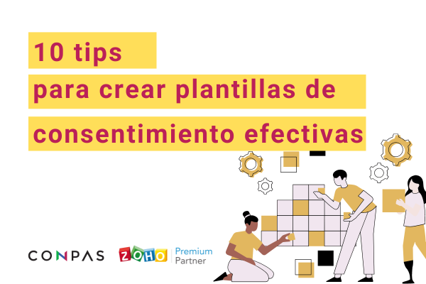 Creación de plantillas de consentimiento zoho crm