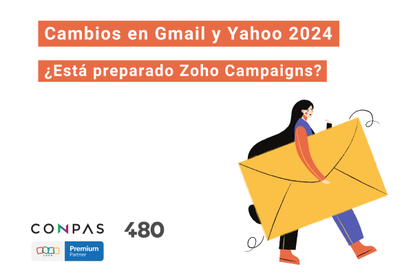 Cambios en Gmail y Yahoo 2024