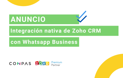 integrar whatsapp con zoho